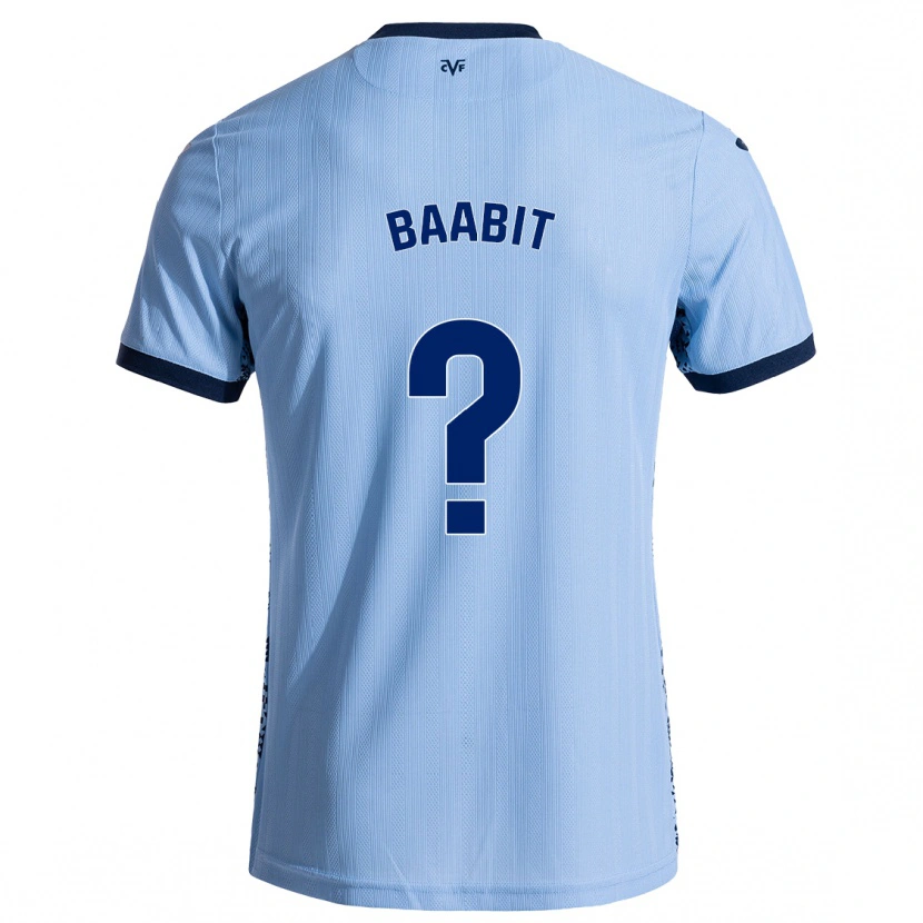 DanxenメンズAdam Baabit#0スカイブルーアウェイシャツ2024/25ジャージーユニフォーム