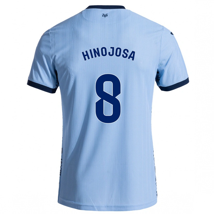 DanxenメンズSergio Hinojosa#8スカイブルーアウェイシャツ2024/25ジャージーユニフォーム