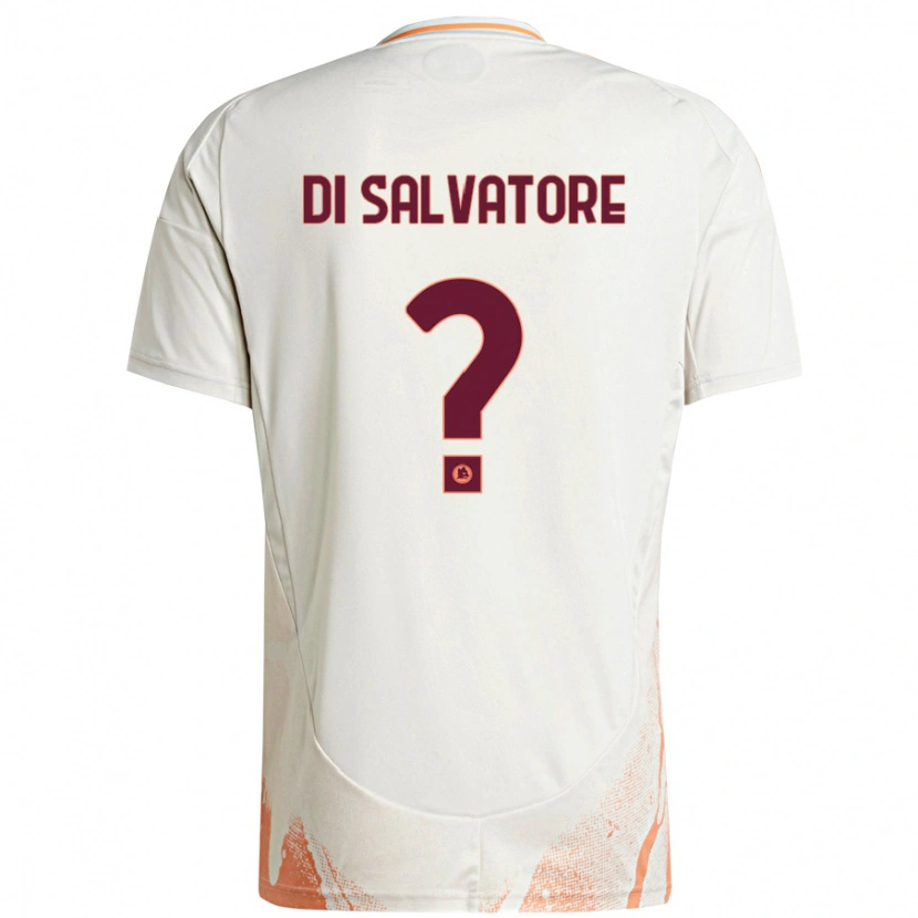 DanxenメンズDiego Di Salvatore#0クリーム ホワイト オレンジアウェイシャツ2024/25ジャージーユニフォーム