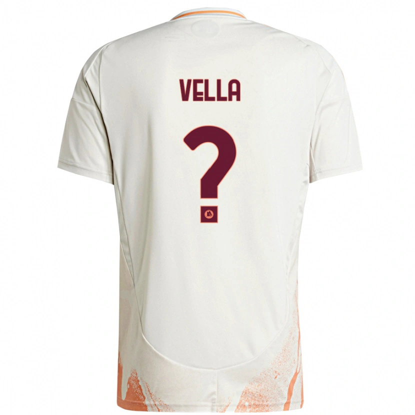 DanxenメンズTancredi Vella#0クリーム ホワイト オレンジアウェイシャツ2024/25ジャージーユニフォーム