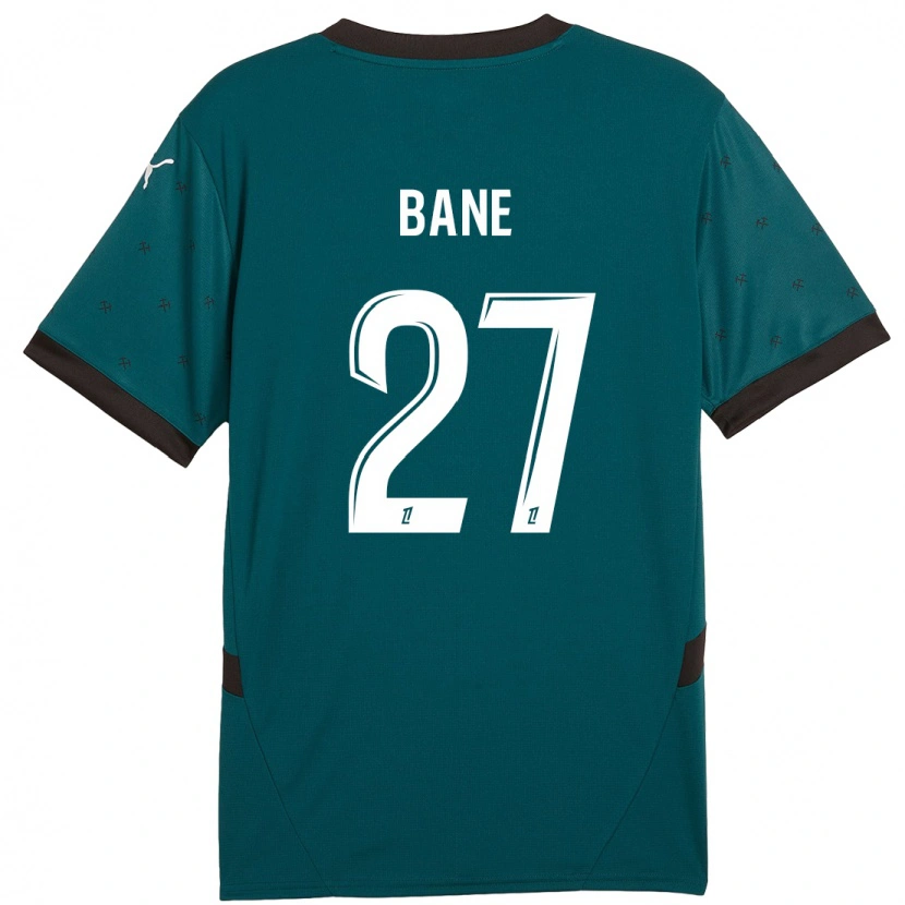 Danxenメンズシディ・バネ#27ダークグリーンアウェイシャツ2024/25ジャージーユニフォーム