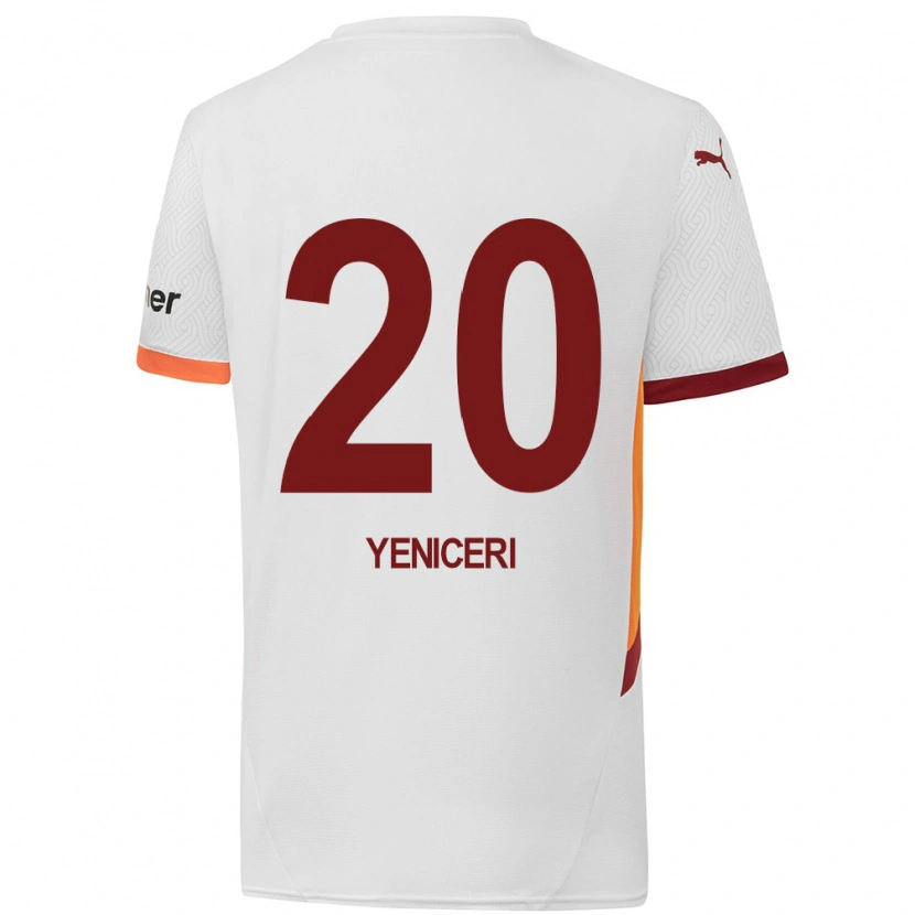 Danxenメンズベルナイェニチェリ#20白 黄 赤アウェイシャツ2024/25ジャージーユニフォーム