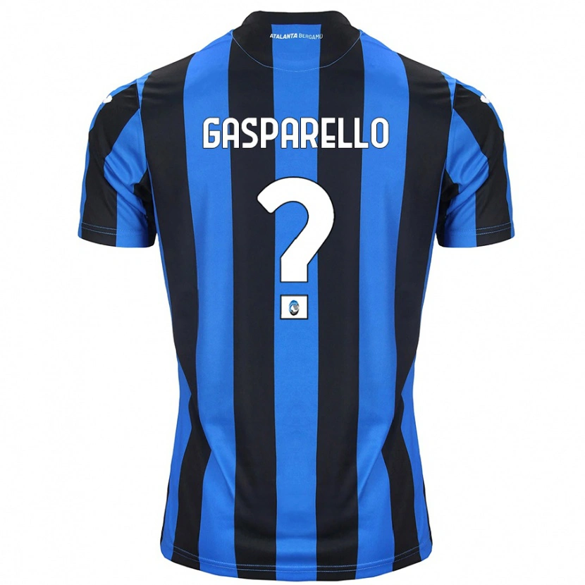 DanxenレディースFrancesco Gasparello#0青黒ホームシャツ2024/25ジャージーユニフォーム