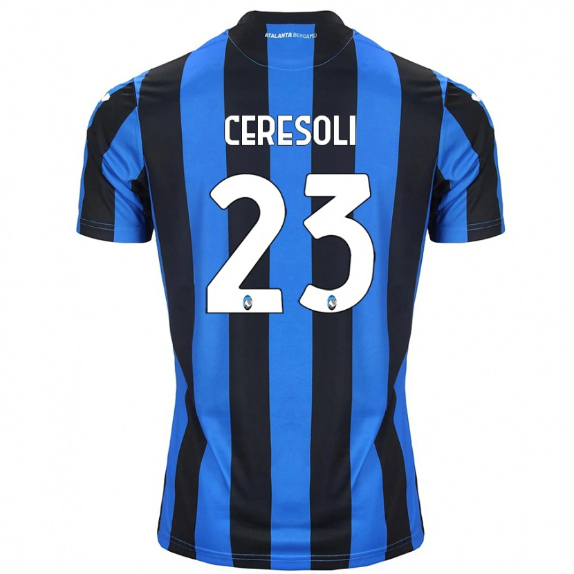 DanxenレディースAndrea Ceresoli#23青黒ホームシャツ2024/25ジャージーユニフォーム