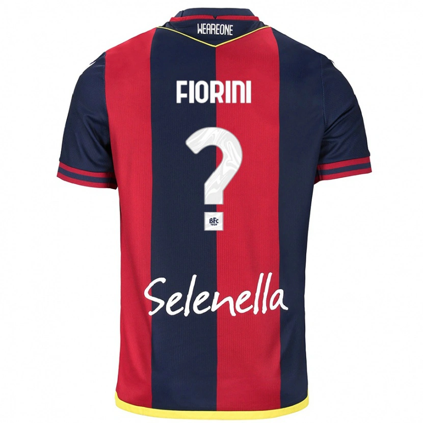 DanxenレディースMattia Fiorini#0レッド ロイヤルブルーホームシャツ2024/25ジャージーユニフォーム