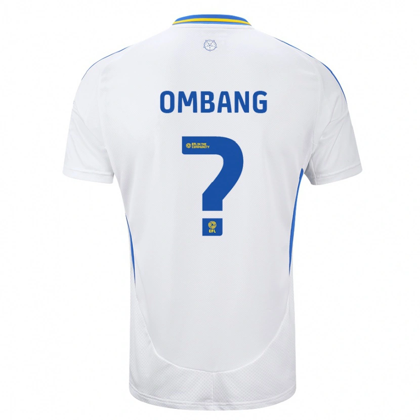 DanxenレディースDarryl Ombang#0ホワイト ブルーホームシャツ2024/25ジャージーユニフォーム
