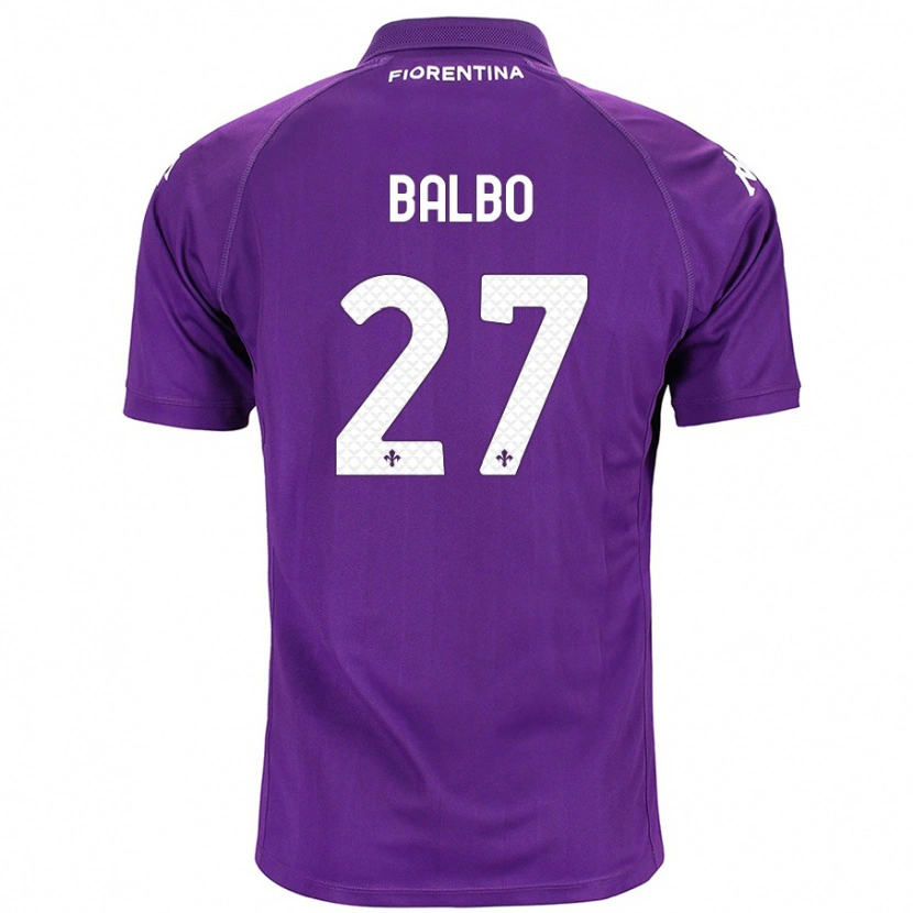 DanxenレディースLuis Balbo#27紫ホームシャツ2024/25ジャージーユニフォーム
