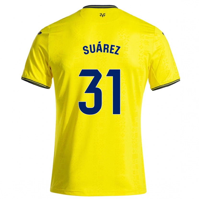 DanxenレディースAdri Suárez#31黄 黒ホームシャツ2024/25ジャージーユニフォーム