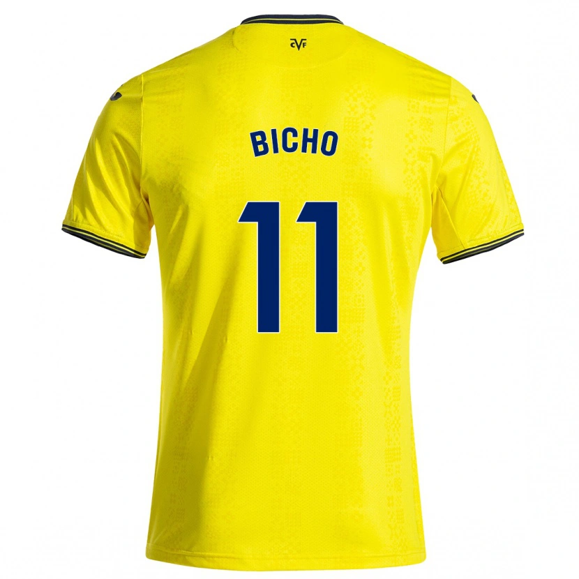 DanxenレディースBicho#11黄 黒ホームシャツ2024/25ジャージーユニフォーム