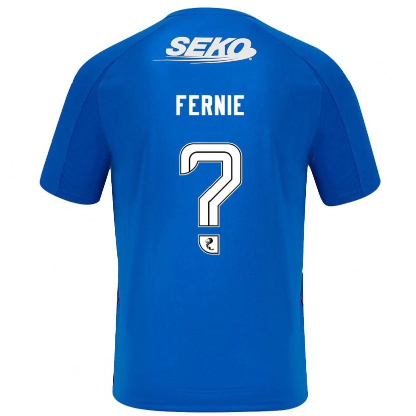 DanxenレディースCameron Fernie#0ダークブルーホームシャツ2024/25ジャージーユニフォーム