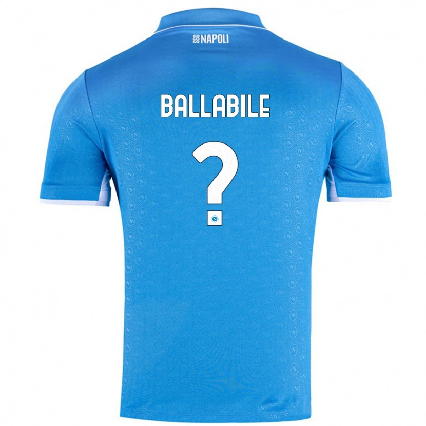 DanxenレディースErnesto Ballabile#0スカイブルーホームシャツ2024/25ジャージーユニフォーム