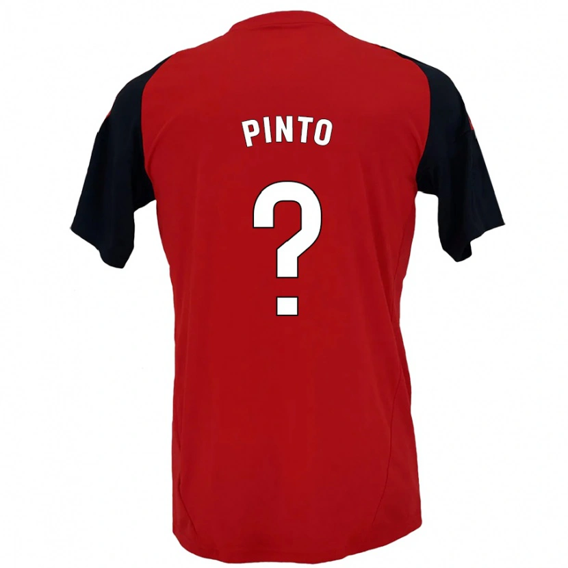 DanxenレディースYidne Pinto#0赤黒ホームシャツ2024/25ジャージーユニフォーム