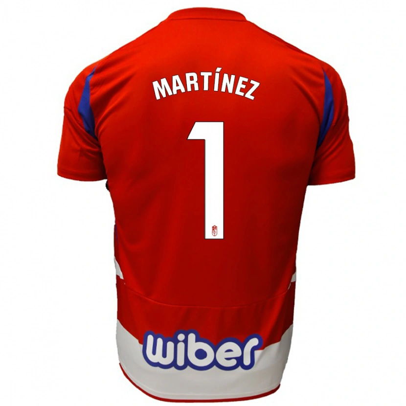 DanxenレディースMarc Martínez#1赤 白 青ホームシャツ2024/25ジャージーユニフォーム