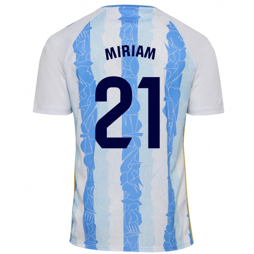 DanxenレディースMíriam#21ホワイト ブルーホームシャツ2024/25ジャージーユニフォーム
