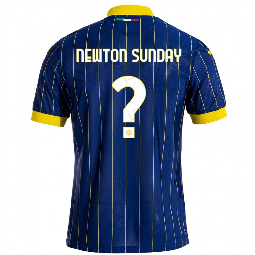 DanxenレディースEloghosa Newton Sunday#0青 黄ホームシャツ2024/25ジャージーユニフォーム
