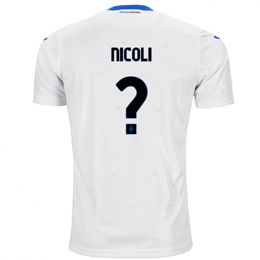 DanxenレディースAndrea Nicoli#0白アウェイシャツ2024/25ジャージーユニフォーム