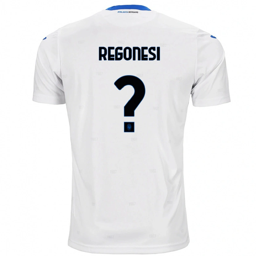 DanxenレディースNicolò Regonesi#0白アウェイシャツ2024/25ジャージーユニフォーム