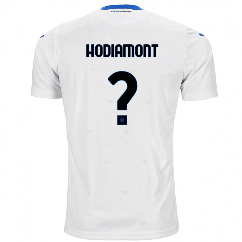 DanxenレディースLyam Hodiamont#0白アウェイシャツ2024/25ジャージーユニフォーム