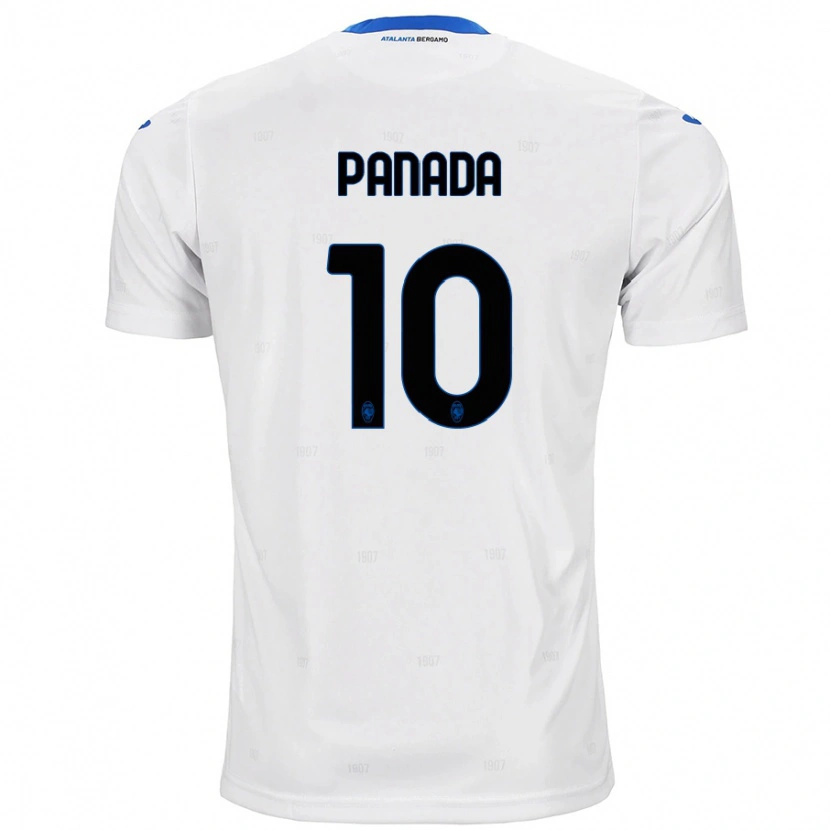 Danxenレディースシモーネ・パナーダ#10白アウェイシャツ2024/25ジャージーユニフォーム