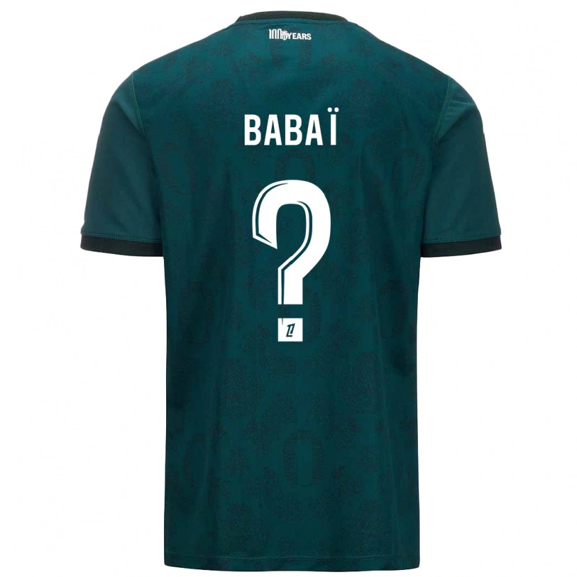 DanxenレディースNazim Babaï#0ダークグリーンアウェイシャツ2024/25ジャージーユニフォーム