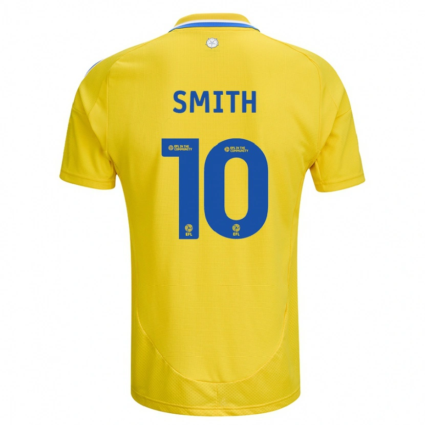 DanxenレディースKathryn Smith#10黄 青アウェイシャツ2024/25ジャージーユニフォーム