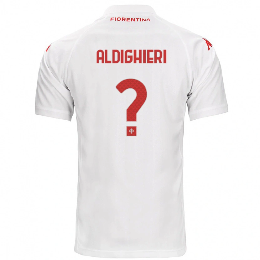 DanxenレディースBenedetto Aldighieri#0白アウェイシャツ2024/25ジャージーユニフォーム