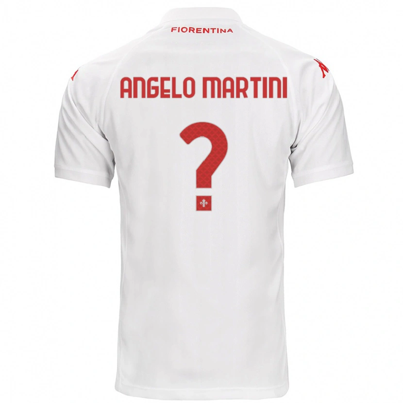 DanxenレディースAngelo Martini#0白アウェイシャツ2024/25ジャージーユニフォーム