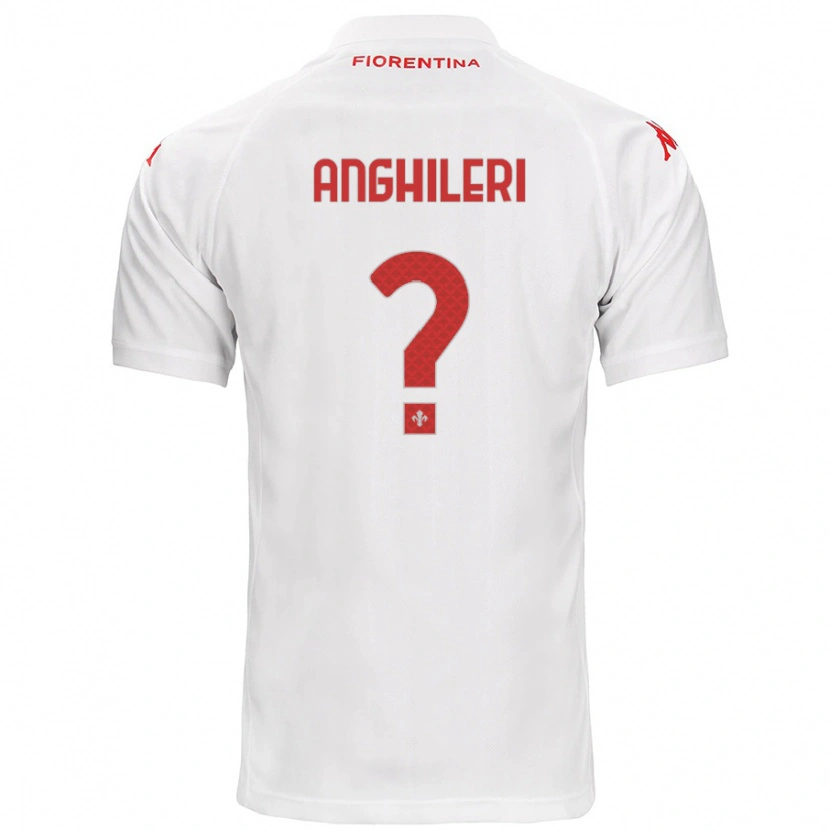 DanxenレディースGiulio Anghileri#0白アウェイシャツ2024/25ジャージーユニフォーム