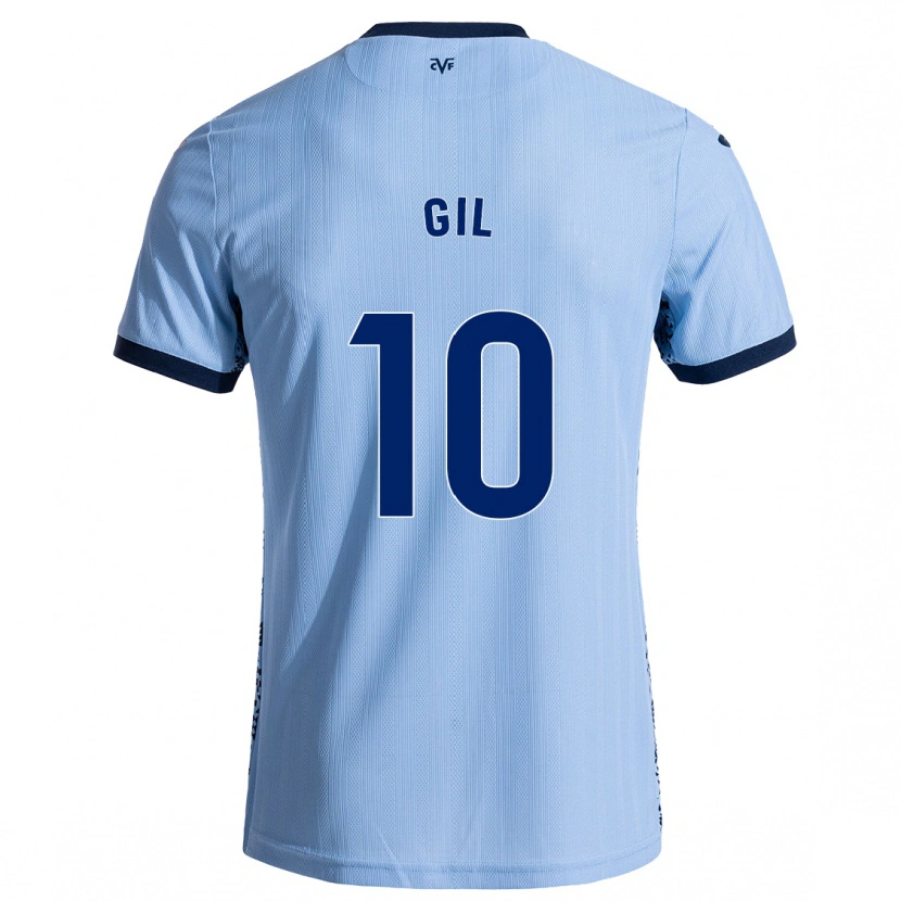 DanxenレディースMarkel Gil#10スカイブルーアウェイシャツ2024/25ジャージーユニフォーム