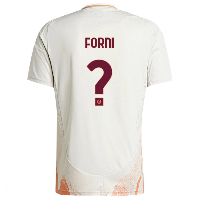 DanxenレディースMatteo Forni#0クリーム ホワイト オレンジアウェイシャツ2024/25ジャージーユニフォーム