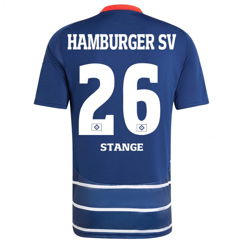Danxenレディースオットー・シュタンジェ#26ダークブルーアウェイシャツ2024/25ジャージーユニフォーム