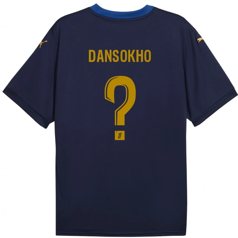 Danxenレディースアンソウマナ ダンソクホ#0ネイビーゴールドアウェイシャツ2024/25ジャージーユニフォーム