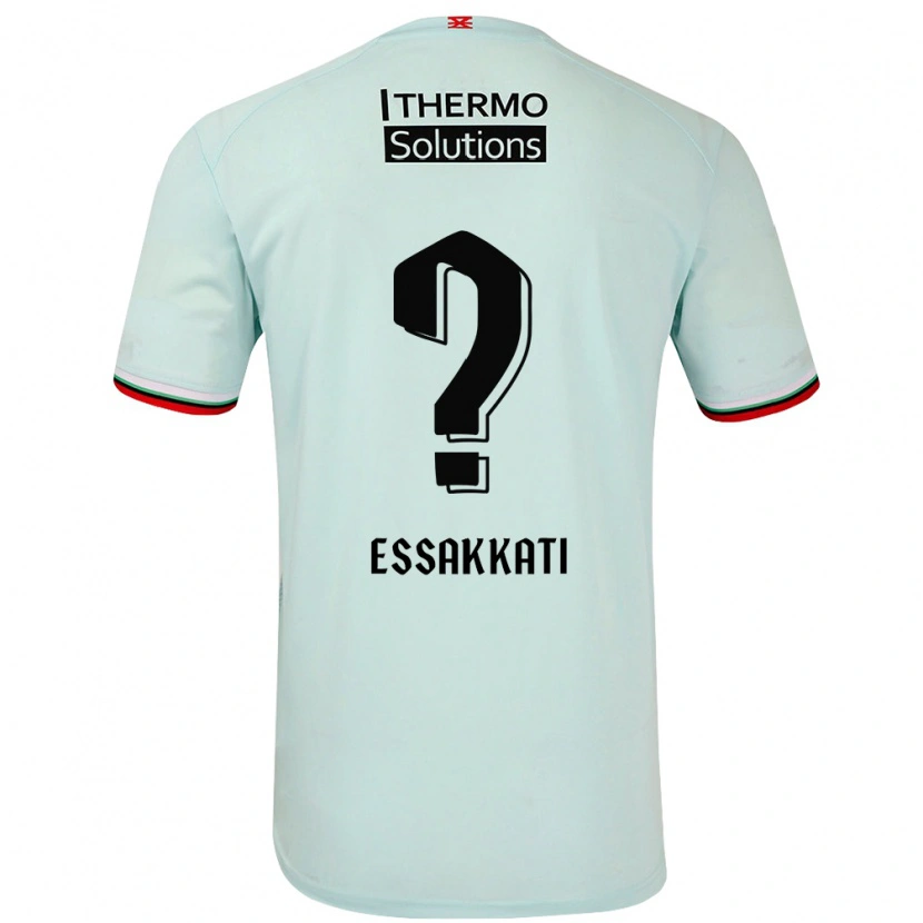 DanxenレディースMohamed Essakkati#0ライトグリーンアウェイシャツ2024/25ジャージーユニフォーム