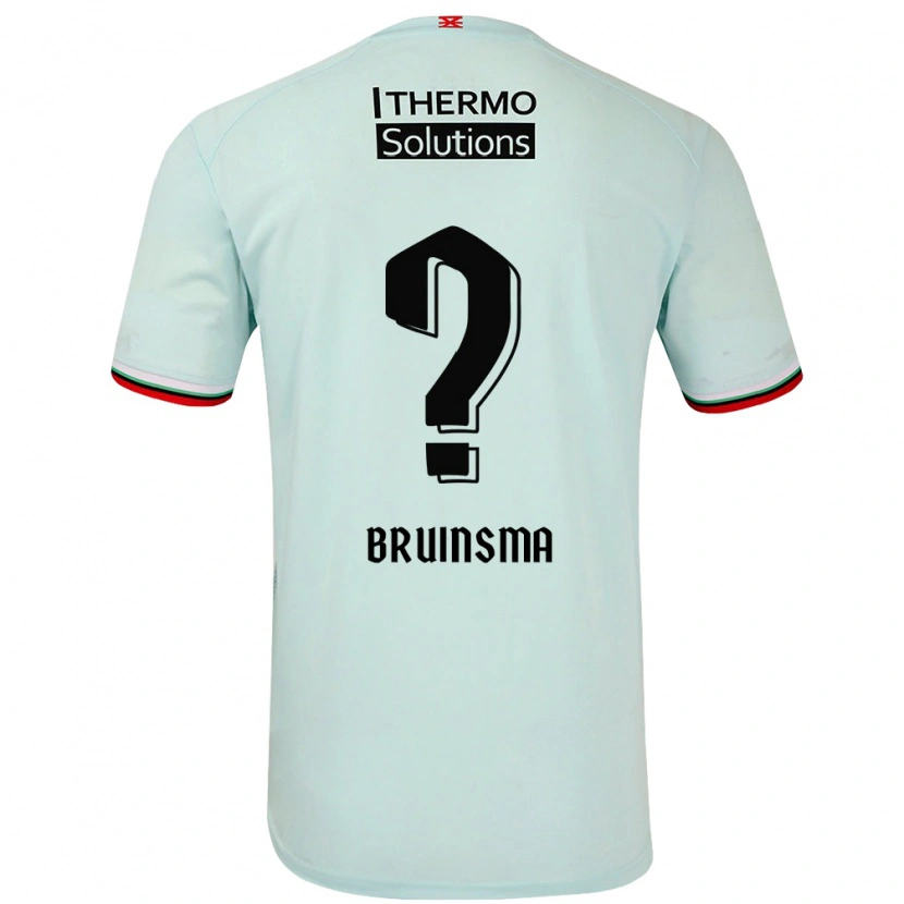 DanxenレディースSemmy Bruinsma#0ライトグリーンアウェイシャツ2024/25ジャージーユニフォーム