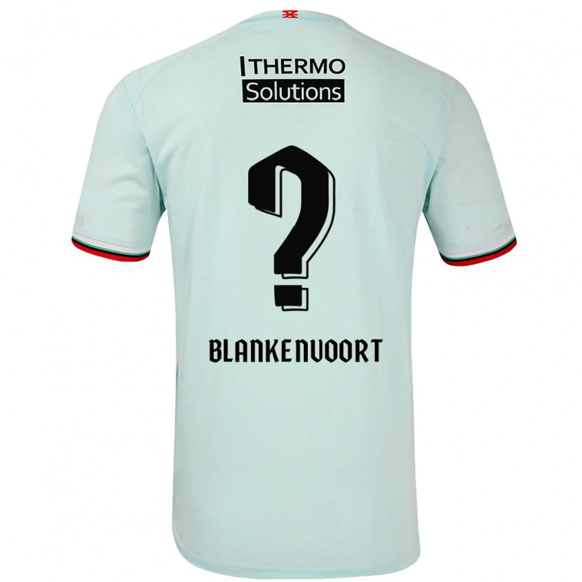 DanxenレディースRens Blankenvoort#0ライトグリーンアウェイシャツ2024/25ジャージーユニフォーム