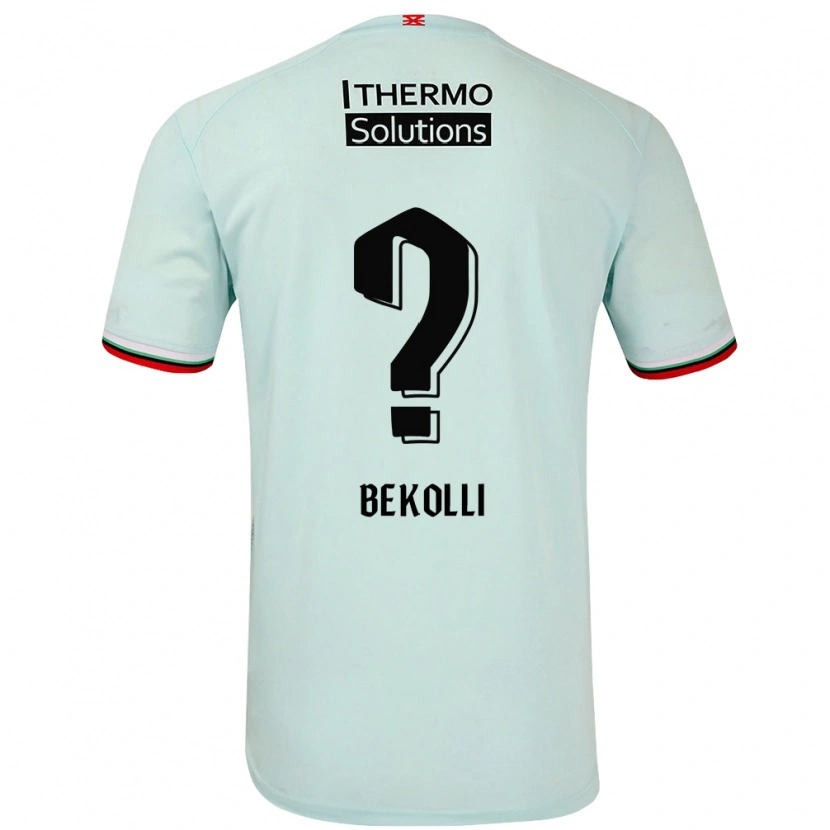 DanxenレディースLeart Bekolli#0ライトグリーンアウェイシャツ2024/25ジャージーユニフォーム