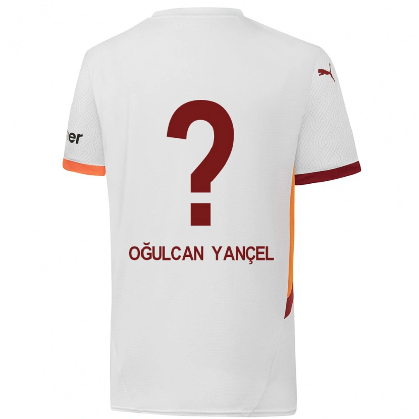 DanxenレディースNecati Oğulcan Yançel#0白 黄 赤アウェイシャツ2024/25ジャージーユニフォーム