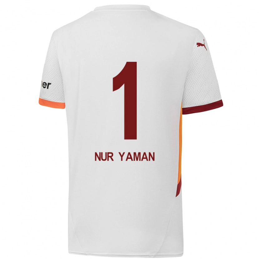 Danxenレディースガムゼ・ヌル・ヤマン#1白 黄 赤アウェイシャツ2024/25ジャージーユニフォーム