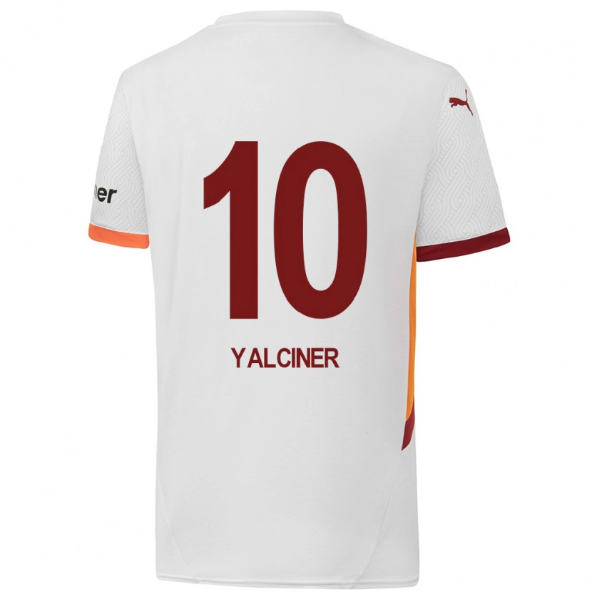 Danxenレディースイスミギュル・ヤルチュネル#10白 黄 赤アウェイシャツ2024/25ジャージーユニフォーム
