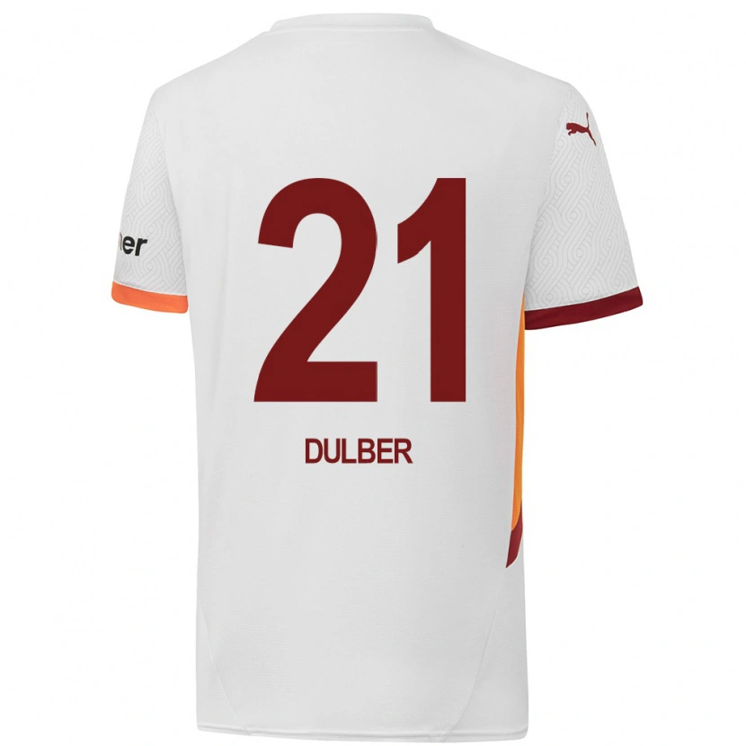 Danxenレディースディデム・デュルバー#21白 黄 赤アウェイシャツ2024/25ジャージーユニフォーム