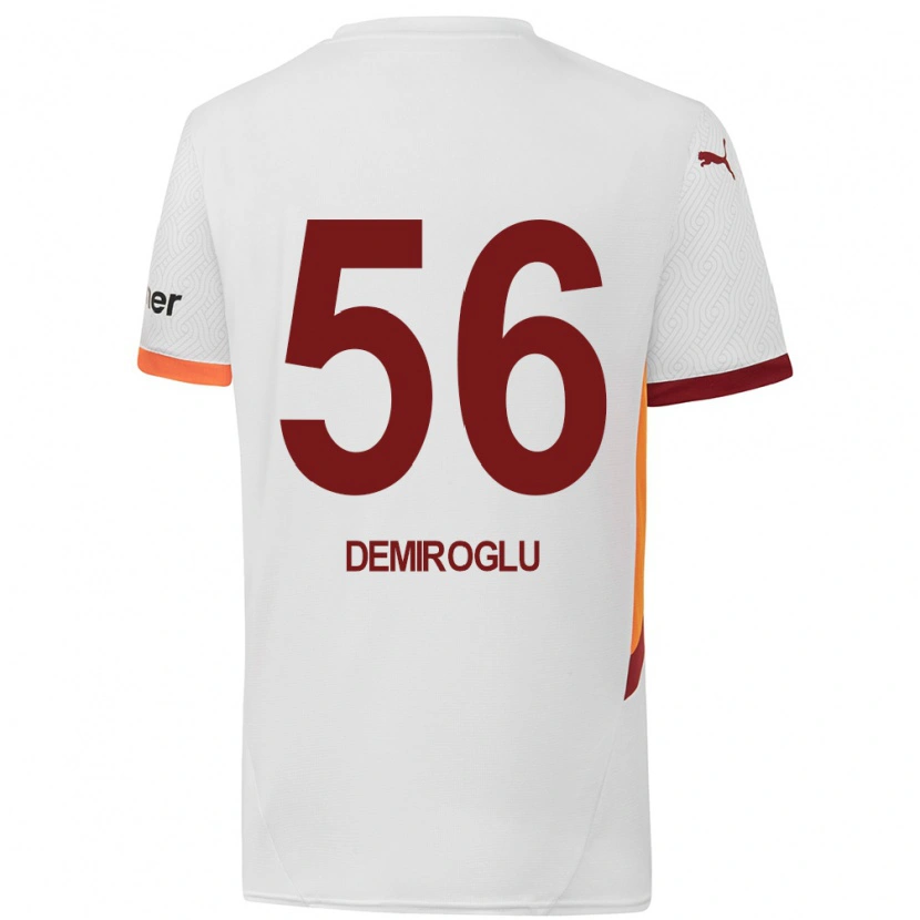 Danxenレディースバラン・デミロル#56白 黄 赤アウェイシャツ2024/25ジャージーユニフォーム