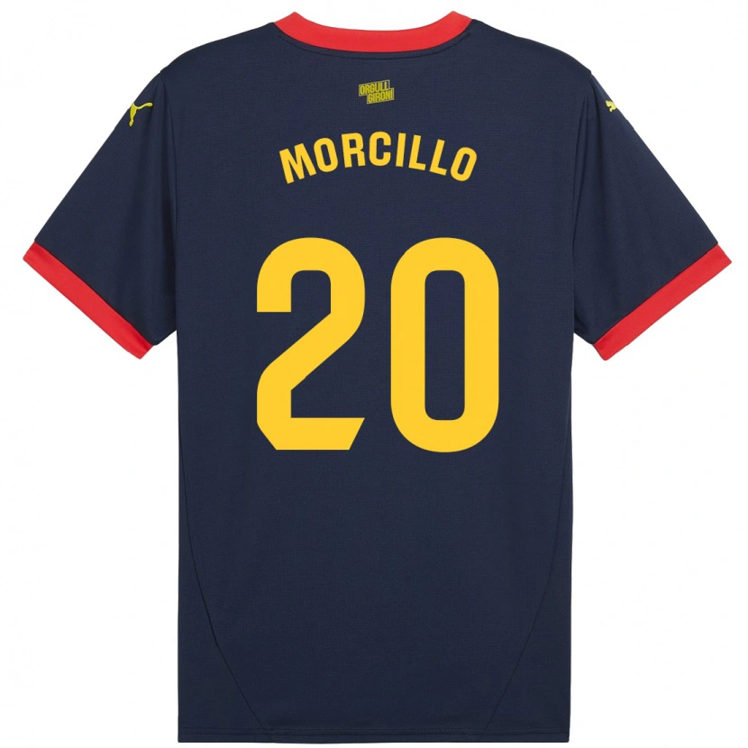 Danxenレディースルイス・モルシージョ#20ネイビーレッドアウェイシャツ2024/25ジャージーユニフォーム