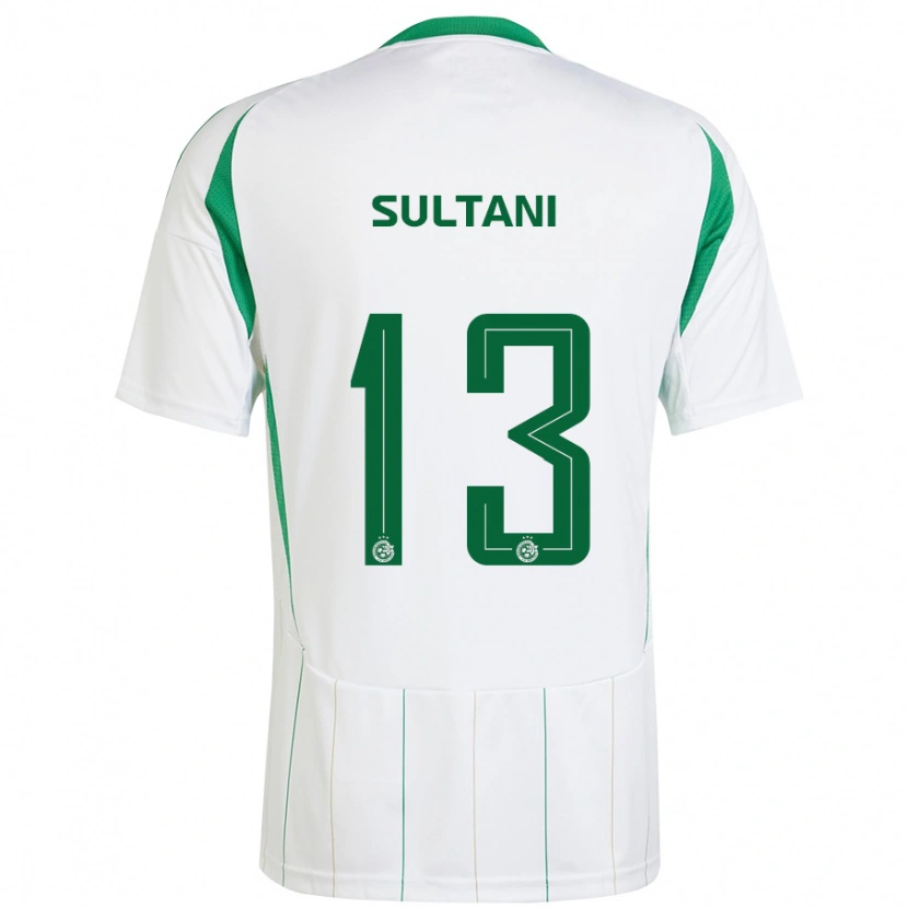 DanxenレディースTomás Sultani#13白緑アウェイシャツ2024/25ジャージーユニフォーム