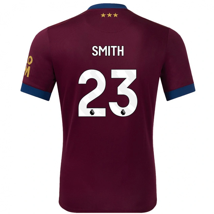 DanxenレディースAbbi Smith#23ブラウンアウェイシャツ2024/25ジャージーユニフォーム