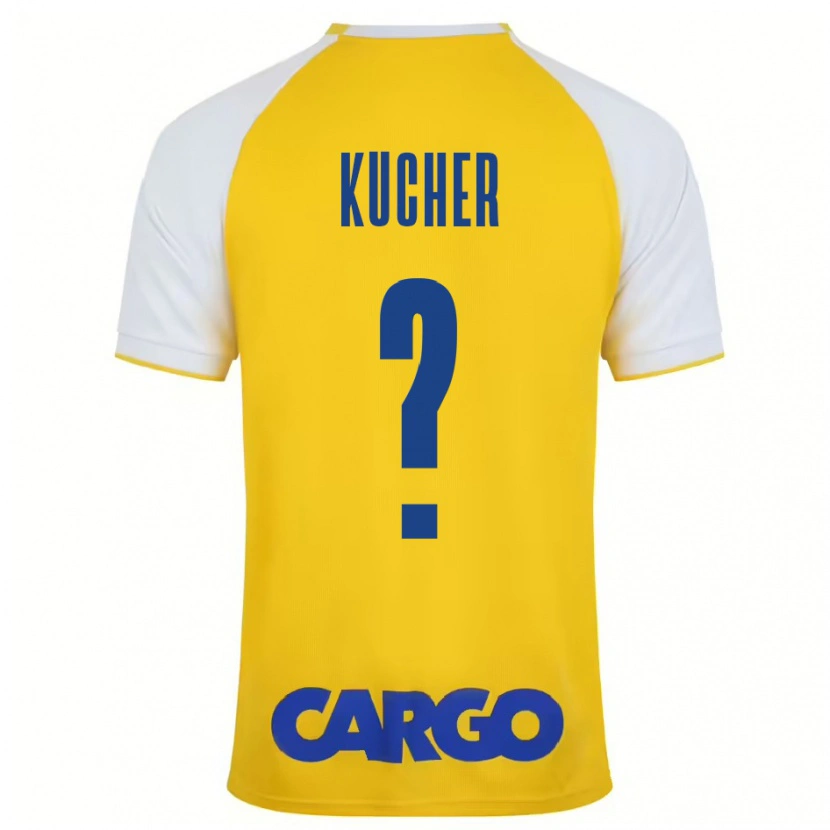DanxenキッズYahonatan Kucher#0黄白ホームシャツ2024/25ジャージーユニフォーム