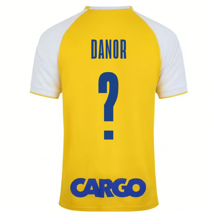 Danxenキッズや合理的なダンか#0黄白ホームシャツ2024/25ジャージーユニフォーム