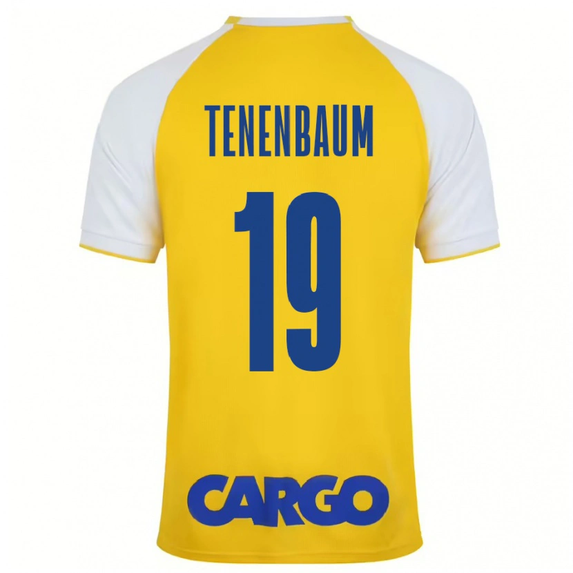 Danxenキッズダニエウ・テネンバウム#19黄白ホームシャツ2024/25ジャージーユニフォーム