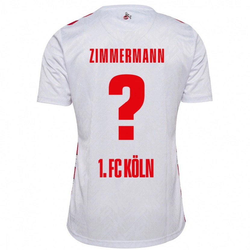 DanxenキッズNick Zimmermann#0白 赤ホームシャツ2024/25ジャージーユニフォーム