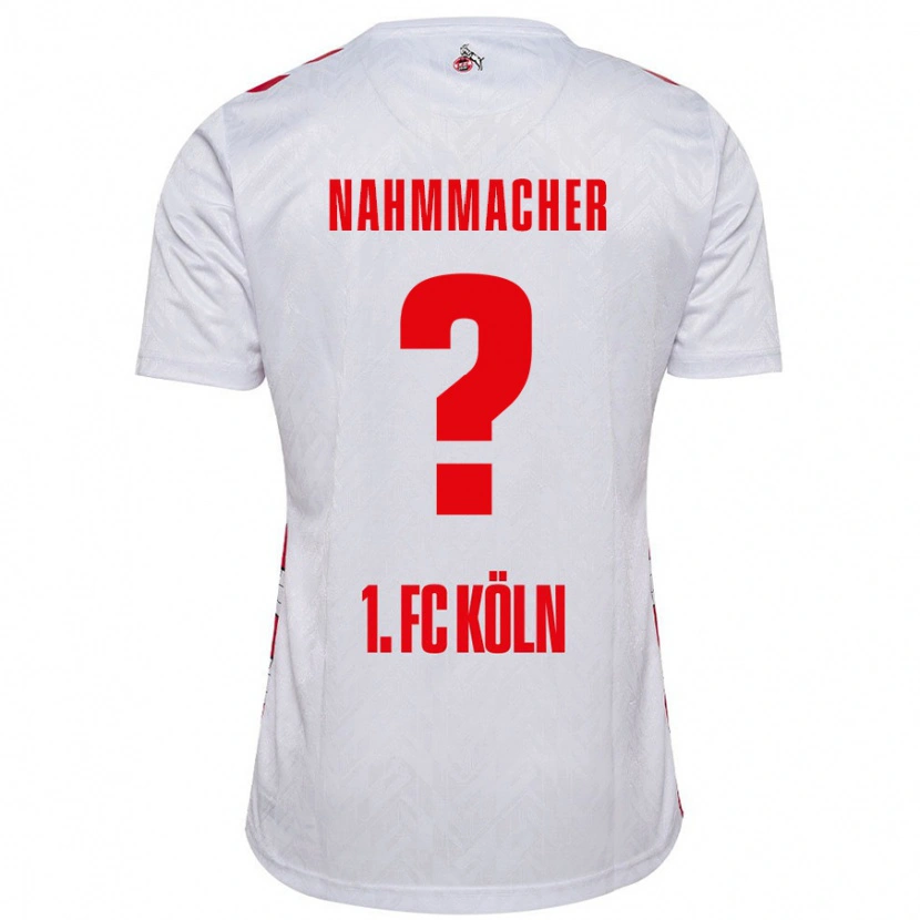 DanxenキッズEmil Nahmmacher#0白 赤ホームシャツ2024/25ジャージーユニフォーム