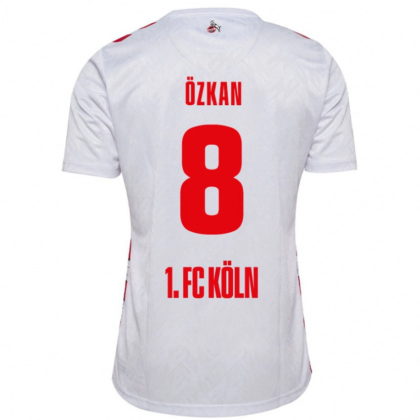 DanxenキッズMikail Özkan#8白 赤ホームシャツ2024/25ジャージーユニフォーム